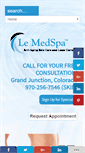 Mobile Screenshot of lemedspa.com